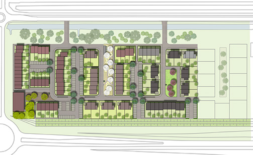 Winning entry Tender ‘TegenPleinen’ in Hoofddorp